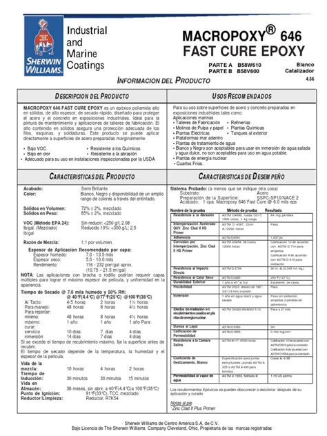 macropoxy 646 ficha técnica|MACROPOXY® 646.